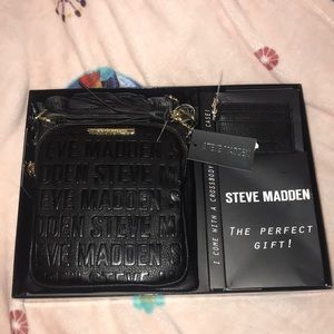 Steve Madden crossbody and ID holder